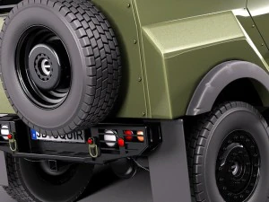 Oshkosh Sand Cat V2 3D Model