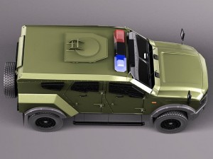 Oshkosh Sand Cat V2 3D 模型