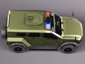 Oshkosh Sand Cat V2 3D Model