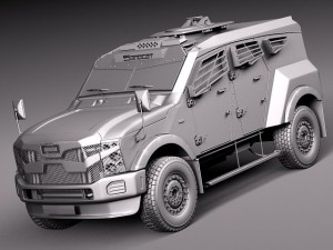 Oshkosh Sand Cat V2 3D 模型