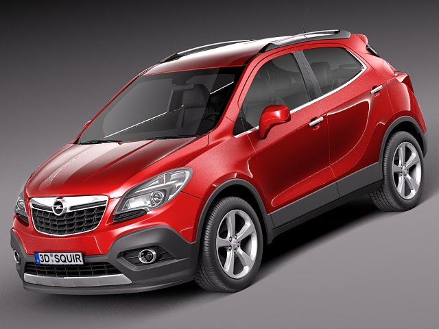 Opel Mokka 2013 Modèle 3D .c4d .max .obj .3ds .fbx .stl .blend 