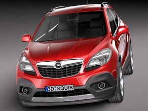 Opel Mokka 2013 3D Model