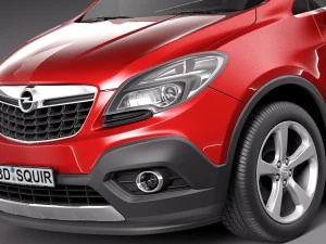 Opel Mokka 2013 3D Model