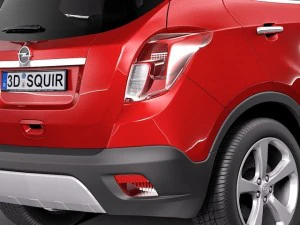 Opel Mokka 2013 3D Model