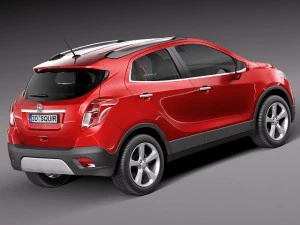 Opel Mokka 2013 3D Model