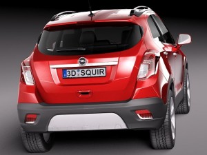 Opel Mokka 2013 Modèle 3D