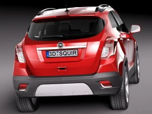 Opel Mokka 2013 3D Model