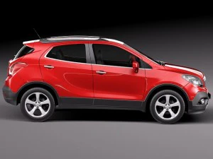 Opel Mokka 2013 3D Model