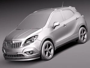 Opel Mokka 2013 3D Model