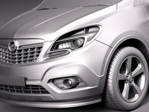 Opel Mokka 2013 Modèle 3D