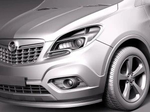 Opel Mokka 2013 3D Model