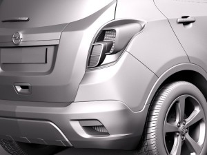 Opel Mokka 2013 Modèle 3D