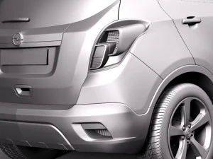 Opel Mokka 2013 3D Model