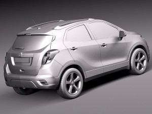 Opel Mokka 2013 Modèle 3D
