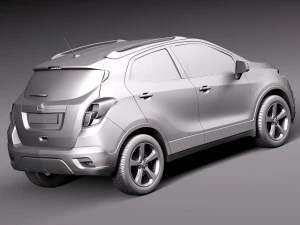 Opel Mokka 2013 3D Model