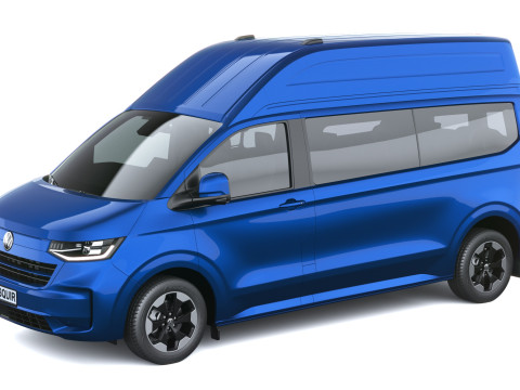 폭스바겐 트랜스포터 T7 카라벨 L2H2 2025 3D 모델