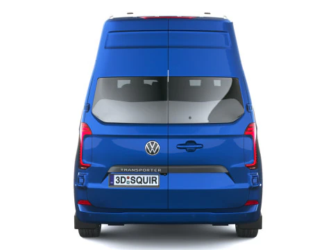 Volkswagen Transporter T7 caravella L2H2 2025 Modello 3D