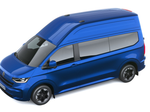 Volkswagen Transporter T7 caravelle L2H2 2025 Model 3D