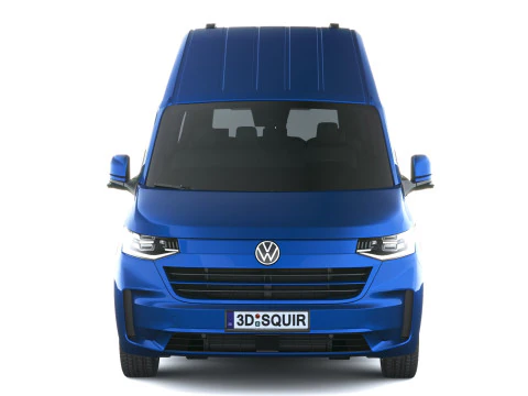 Volkswagen Transporter T7 caravella L2H2 2025 Modello 3D