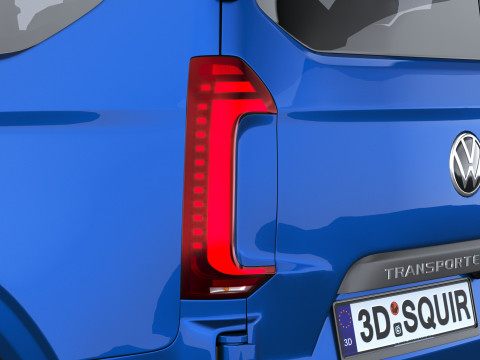 Volkswagen Transporter T7 caravelle L2H2 2025 Model 3D