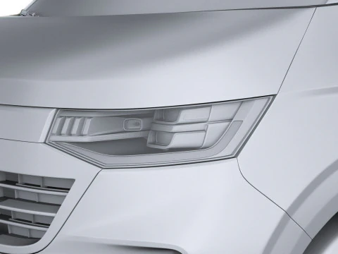 Volkswagen Transporter T7 caravella L2H2 2025 Modello 3D