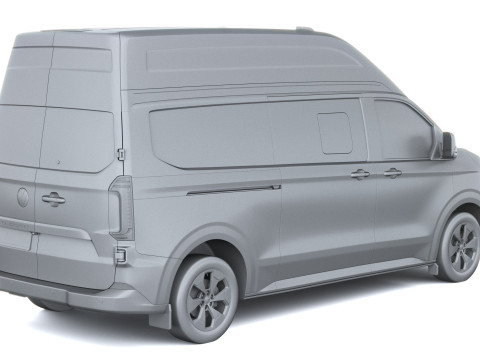 Volkswagen Transporter T7 caravelle L2H2 2025 Model 3D