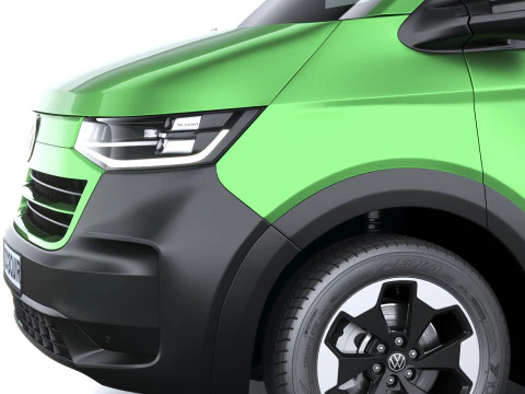 Volkswagen Transporter T7 Panamericana L2H2 2025 Modello 3D