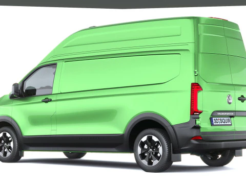 Volkswagen Transporter T7 Panamericana L2H2 2025 Modello 3D