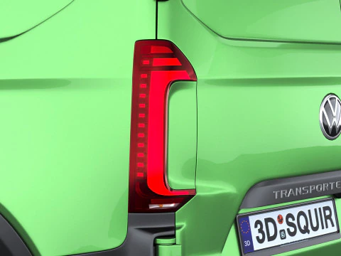 Volkswagen Transporter T7 Panamericana L2H2 2025 Modello 3D