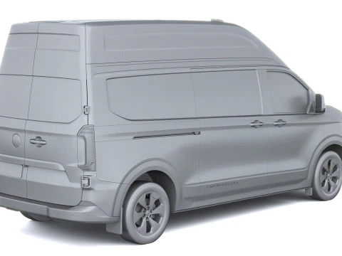 Volkswagen Transporter T7 Panamericana L2H2 2025 Modello 3D