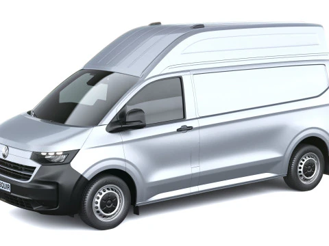 Volkswagen Transporter T7 Van L2H2 2025 Model 3D