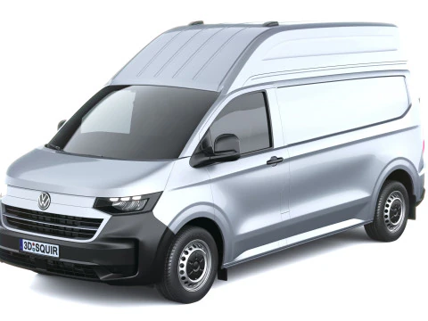 Volkswagen Transporter T7 Fourgon L2H2 2025 Modèle 3D