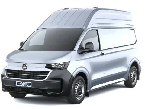 Volkswagen Transporter T7 Fourgon L2H2 2025 Modèle 3D