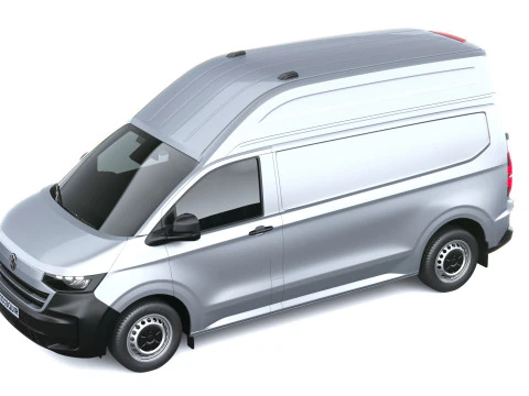 Volkswagen Transporter T7 Fourgon L2H2 2025 Modèle 3D