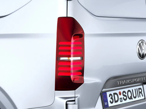 Volkswagen Transporter T7 Fourgon L2H2 2025 Modèle 3D