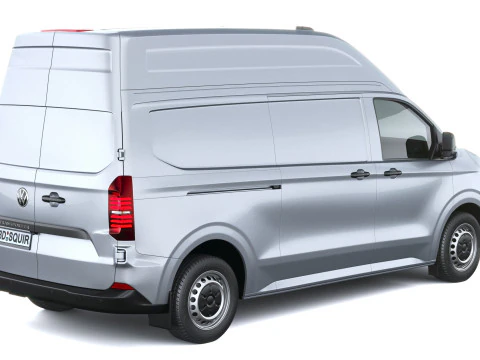Volkswagen Transporter T7 Fourgon L2H2 2025 Modèle 3D