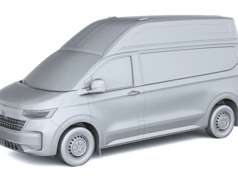 Volkswagen Transporter T7 Fourgon L2H2 2025 Modèle 3D