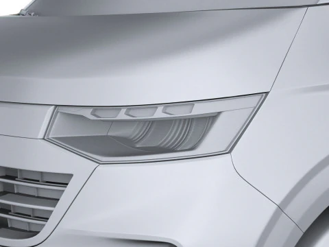 Volkswagen Transporter T7 Fourgon L2H2 2025 Modèle 3D