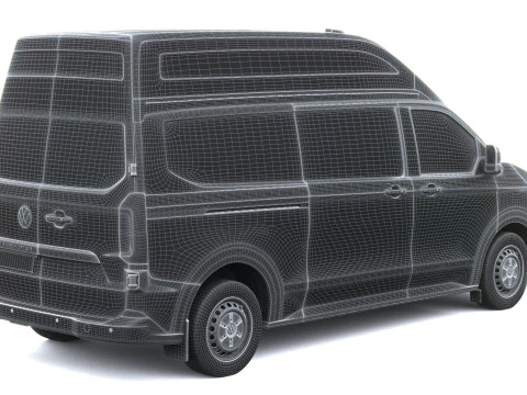 Volkswagen Transporter T7 Fourgon L2H2 2025 Modèle 3D