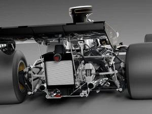 Lotus 72d 1970 John Player Special Grand Prix 3D Model
