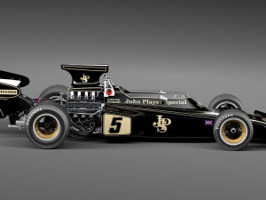 Lotus 72d 1970 John Player Special Grand Prix 3D Model