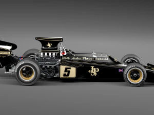 Lotus 72d 1970 John Player Special Grand Prix 3D Model