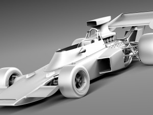 Lotus 72d 1970 John Player Special Grand Prix 3D Model