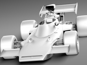 Lotus 72d 1970 John Player Special Grand Prix 3D Model
