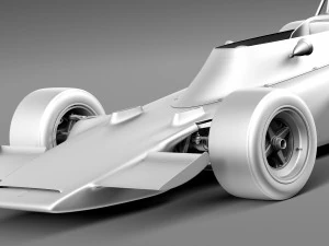 Lotus 72d 1970 John Player Special Grand Prix 3D Model