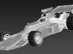 Lotus 72d 1970 John Player Special Grand Prix 3D Model