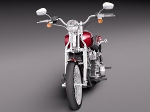 Harley Davidson Softail Springer 2006 3D-Modell