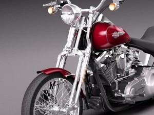 Harley Davidson Softail Springer 2006 3D-Modell
