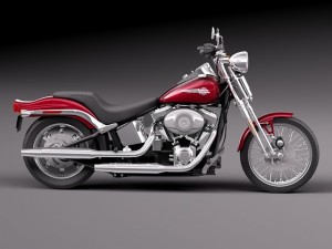 Harley Davidson Softail Springer 2006 3D-Modell