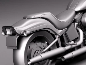 Harley Davidson Softail Springer 2006 3D Model